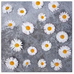 * Salvetes 33x33cm 3 kārtas Margrietiņas 20gab (12)