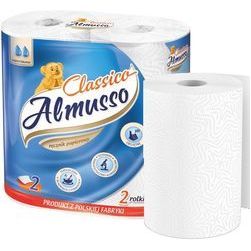 Almusso CLASSICO x2 papīra dvieļi 2gab 2 kārtas 10m 50 loksnes (24/480) (LV)