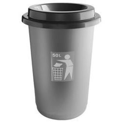 Atkritumu kaste 50L ECO BIN pelēka (5)