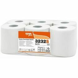 Celtex papīra dvieļi Centre Feed 2 kārtas 108m balti (6/288)
