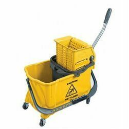 Cleaning trolley 10+24 PL (2) Yellow