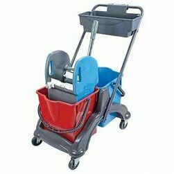 Cleaning trolley 2x18 PL (2)