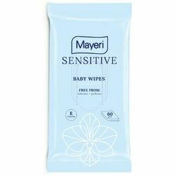 MAYERI Sensitive mitrās salvetes Baby 60gab