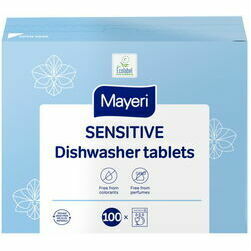 Mayeri Sensitive tabletes trauku mazgājamai mašīnai 100gab (4/288) $ (LV)