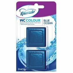 Tabletes tualetes poda tvertnei WC Colour Ocean 2gab (24) # (LV)