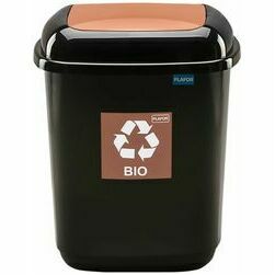 Waste bin 12L Quatro brown for bio waste