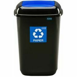 Waste bin 28L Quatro blue for paper
