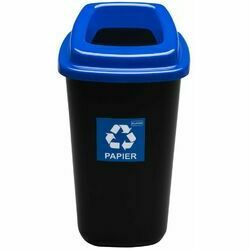 Waste bin 28L SORT BIN blue for paper
