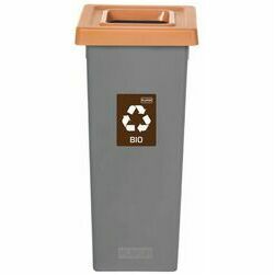Waste bin 53L FIT BIN GREY brown for bio waste